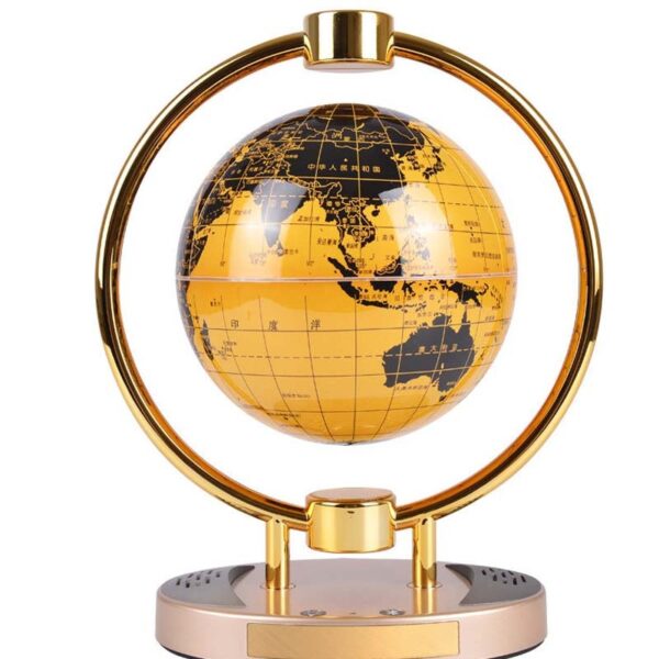 Magnetic Levitating Bluetooth Speaker Globe Table Lamp Gift - Image 2