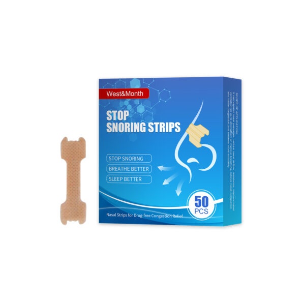 West&Month Nasal Ventilator Nasal Strip Anti-snoring Unclogging Airway Anti-snoring Stop Snoring Strip Care - Image 7