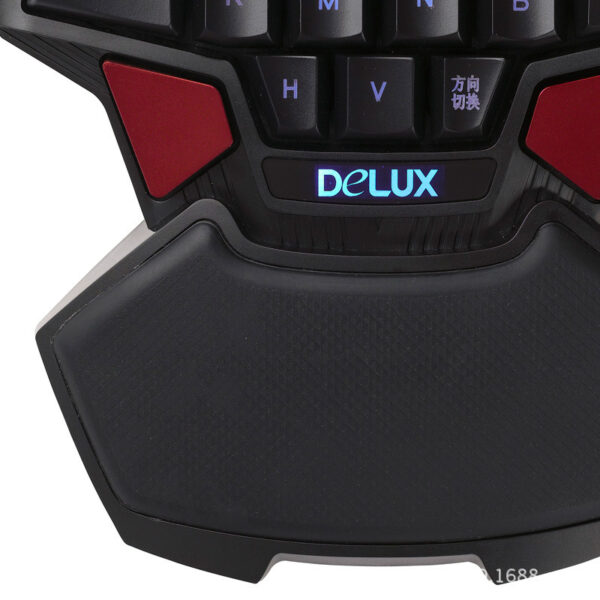 Professional single-hand lol game electronic competition keyboard palm dota mobile phone peripheral small keyboard - Image 4