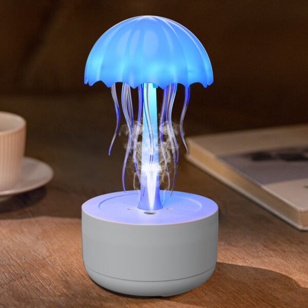 Jellyfish Humidifier Fragrance Diffuser Colorful Night Light Heavy Fog Essential Oil Diffuser Home Bedroom Office Air Humidifier - Image 6