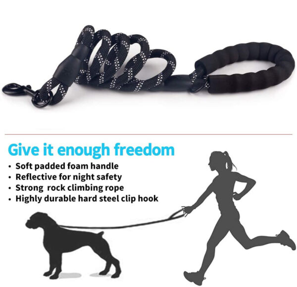 Small Medium Sized Pet Dog Luminous Leash Chain Puppies - Image 2